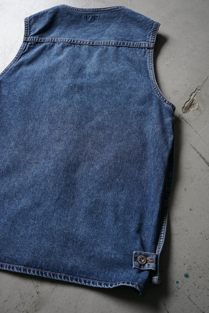 DENIM APRON VEST