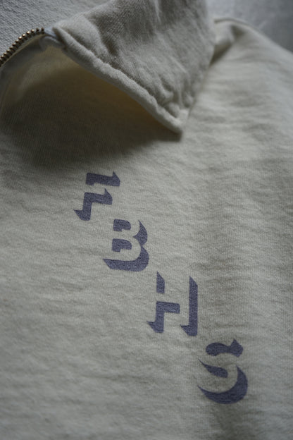 HALF ZIP SWEAT SHIRT