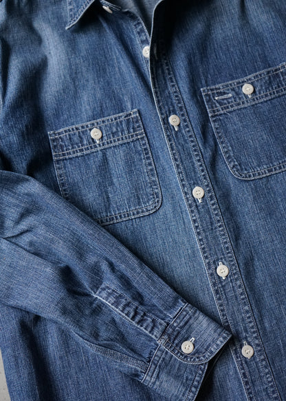 TRIPLE STITCH DENIM SHIRT