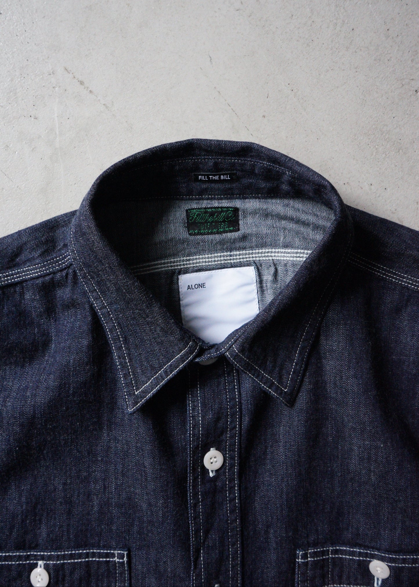 LUMBER WORK SHIRT(ONE WASH)