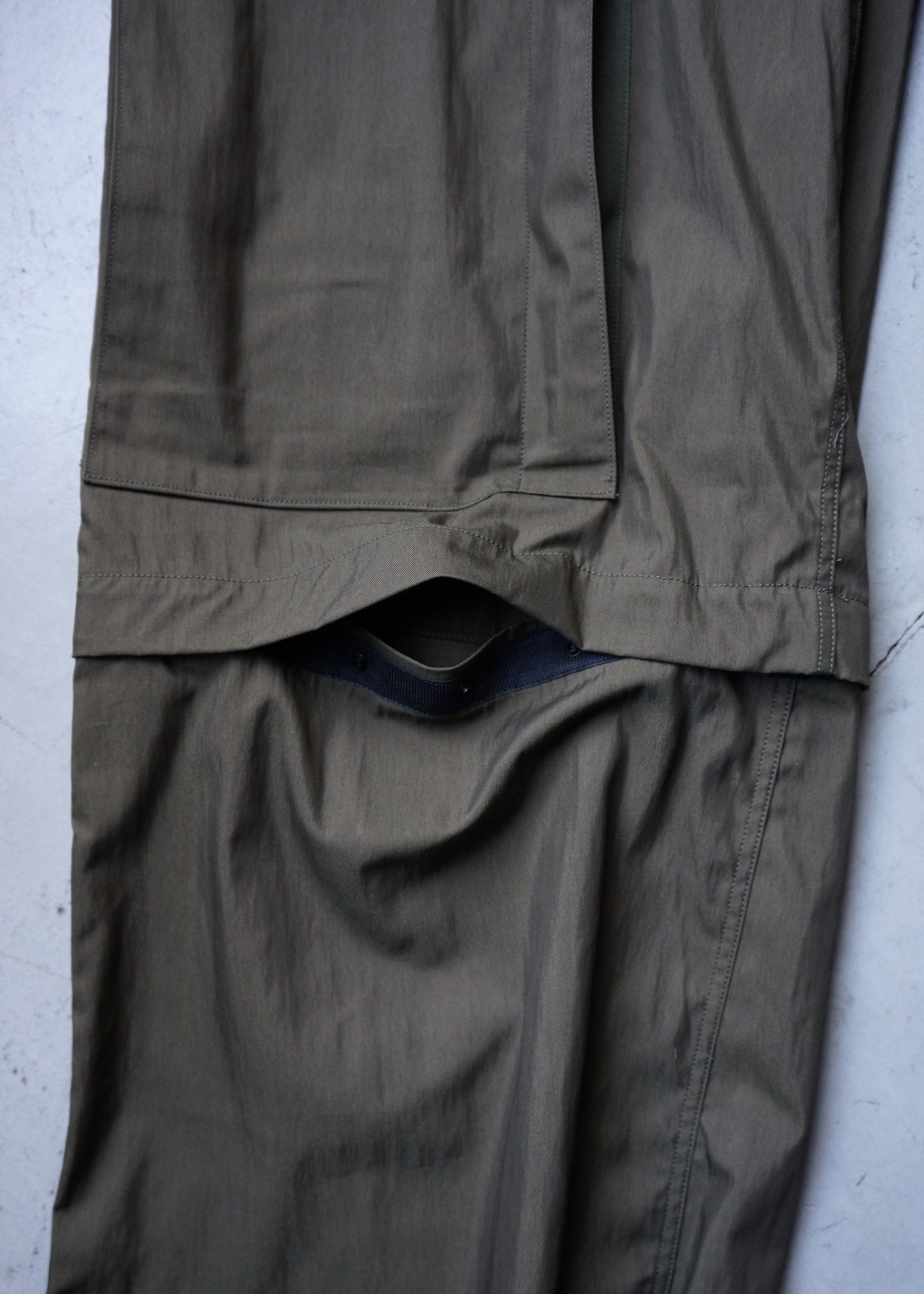 MILITARY SUPER WIDE TROUSER