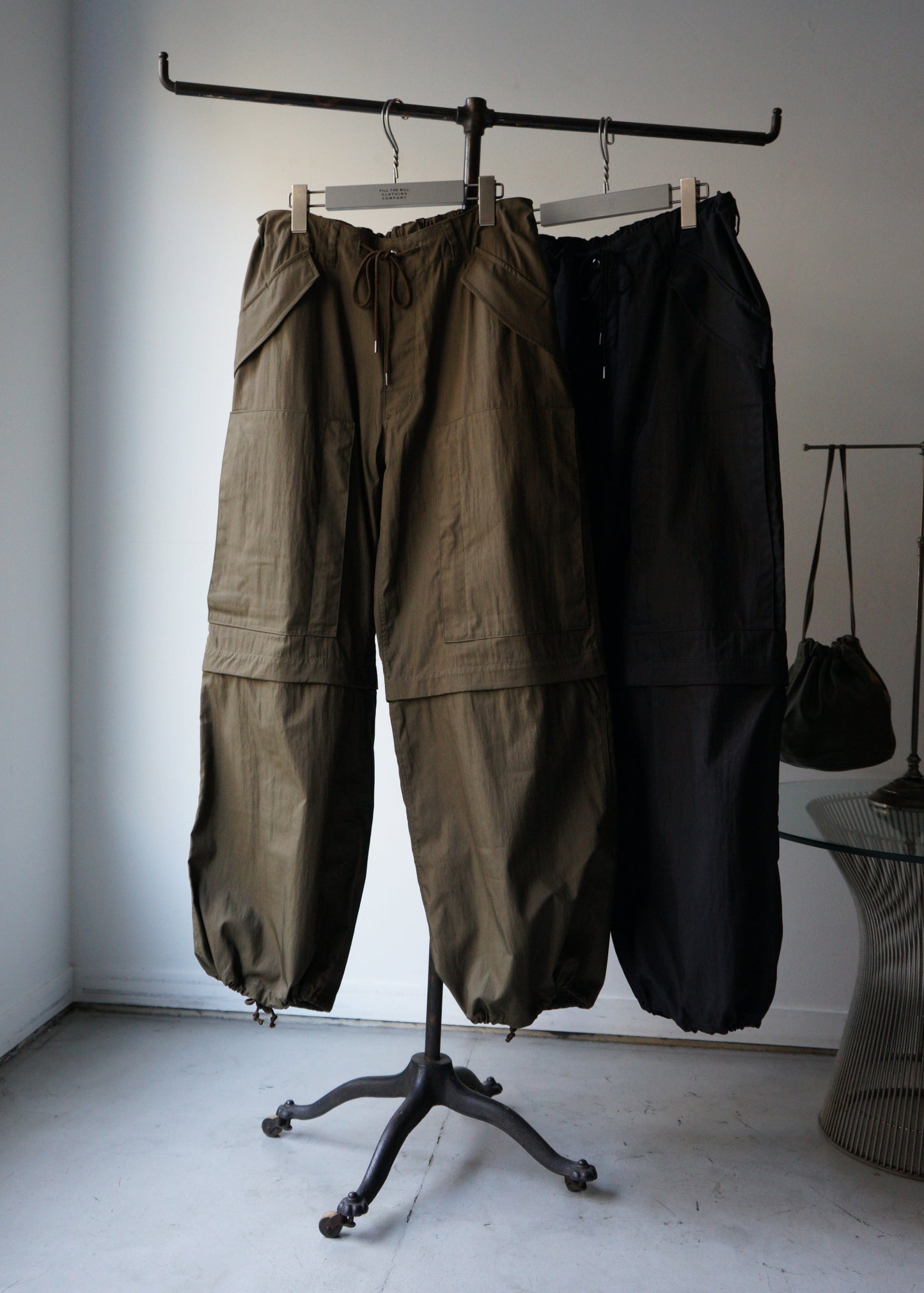 MILITARY SUPER WIDE TROUSER