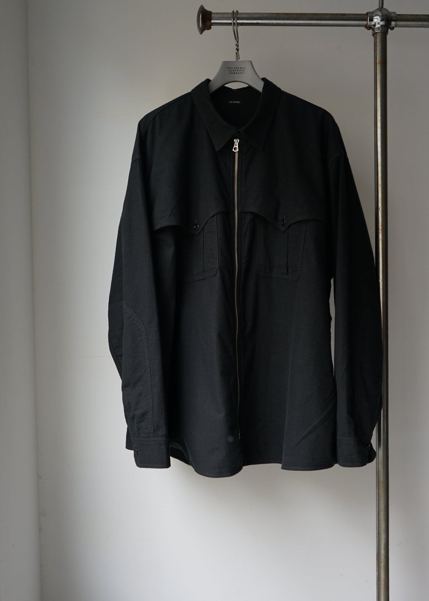 FRONT ZIP SHIRT