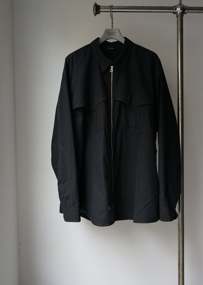 FRONT ZIP SHIRT