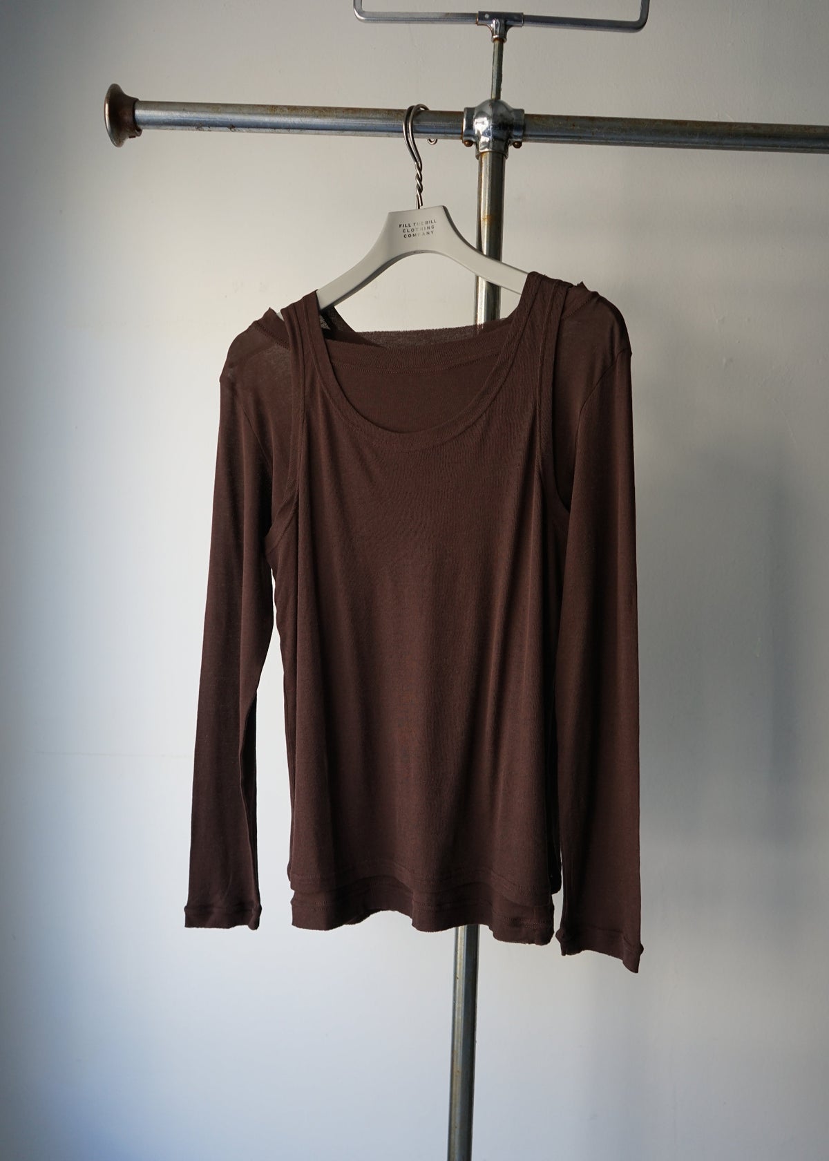 HIGH TWIST LAYERED CUTSEW