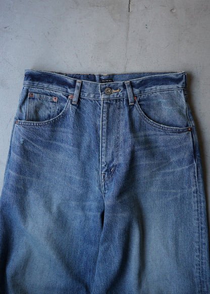 ADJUSTABLE WIDE JEANS