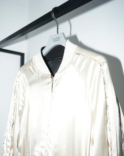 EMBROIDERED SATIN SOUVENIR JACKET