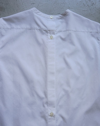 BAND COLLAR SHORT SLEEVE SHIRT