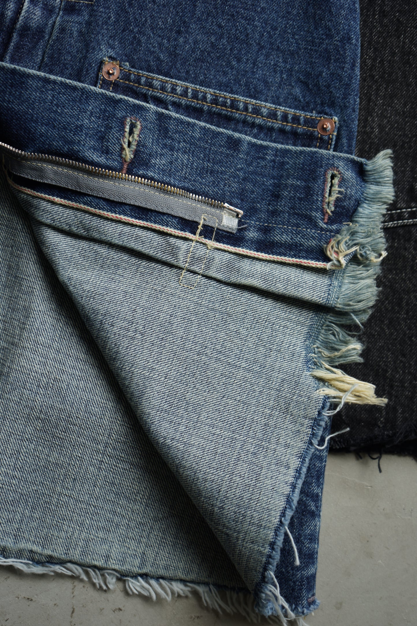 SELVEDGE DENIM SKIRT