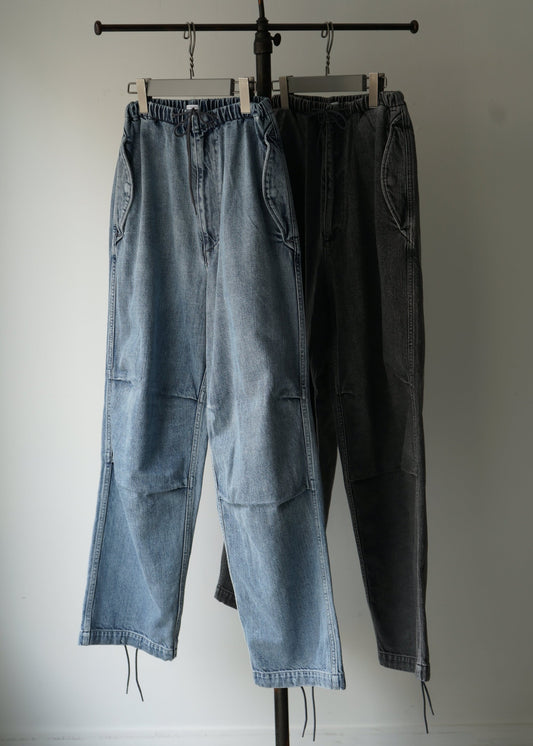 DENIM SNOW PANTS