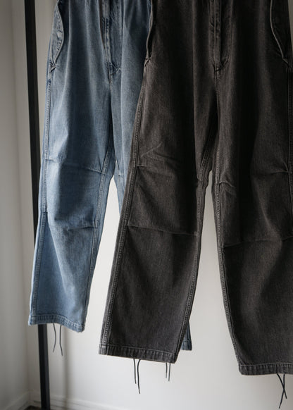 DENIM SNOW PANTS