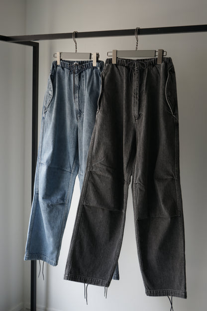 DENIM SNOW PANTS