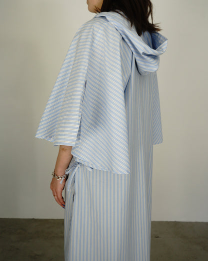 SHIRTS STRIPE PONCHO