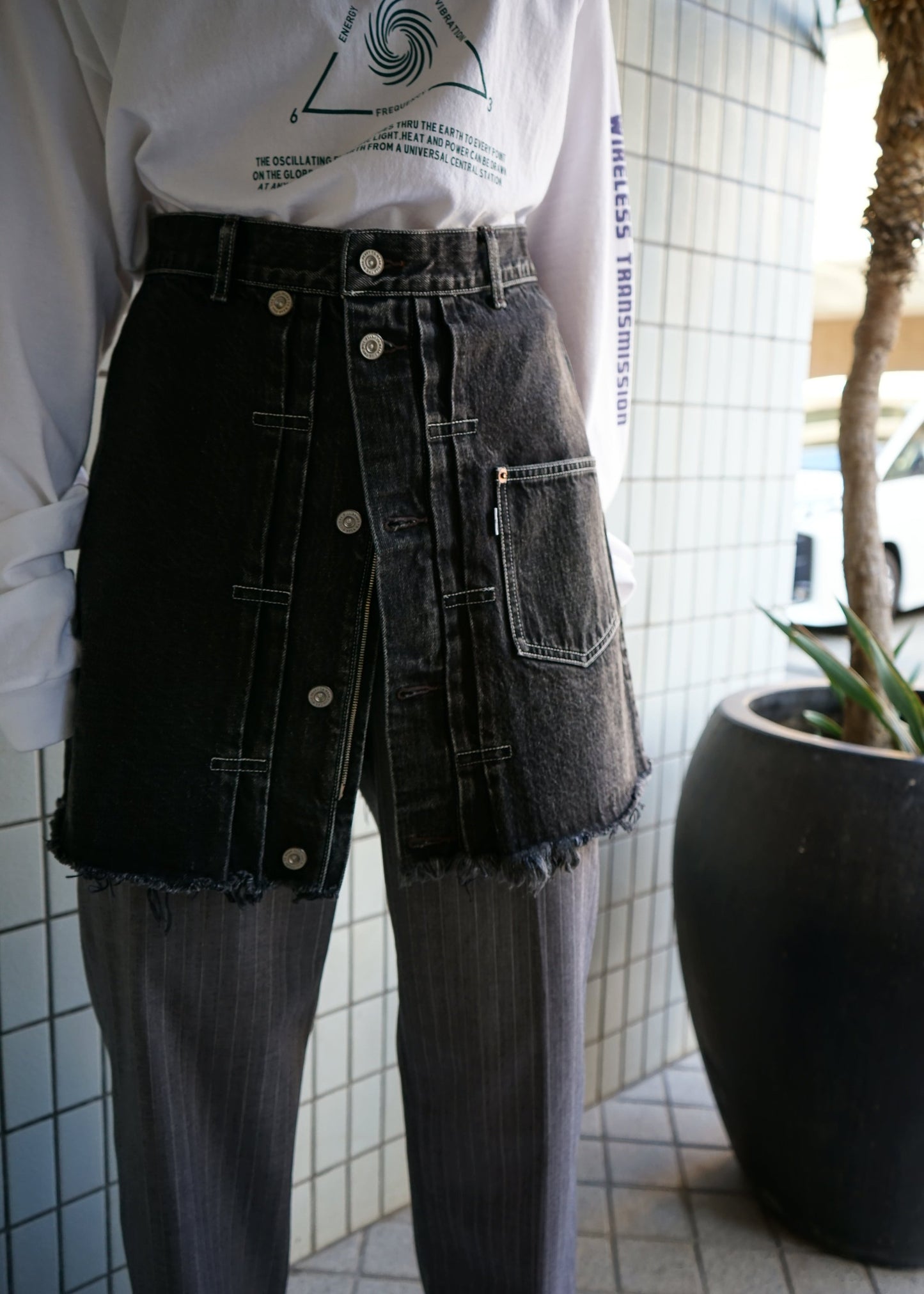 SELVEDGE DENIM SKIRT