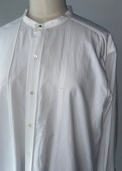 OXFORD BAND COLLAR SHIRT