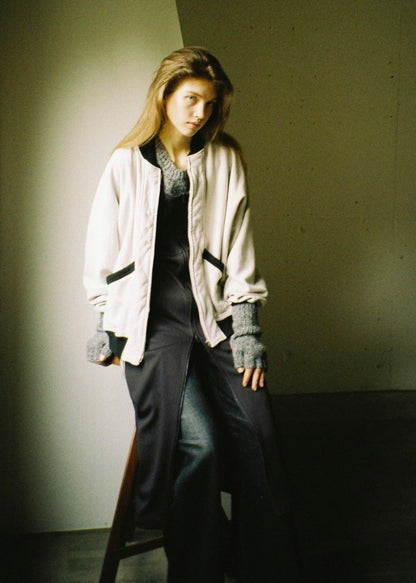 SWEAT ZIP BLOUSON