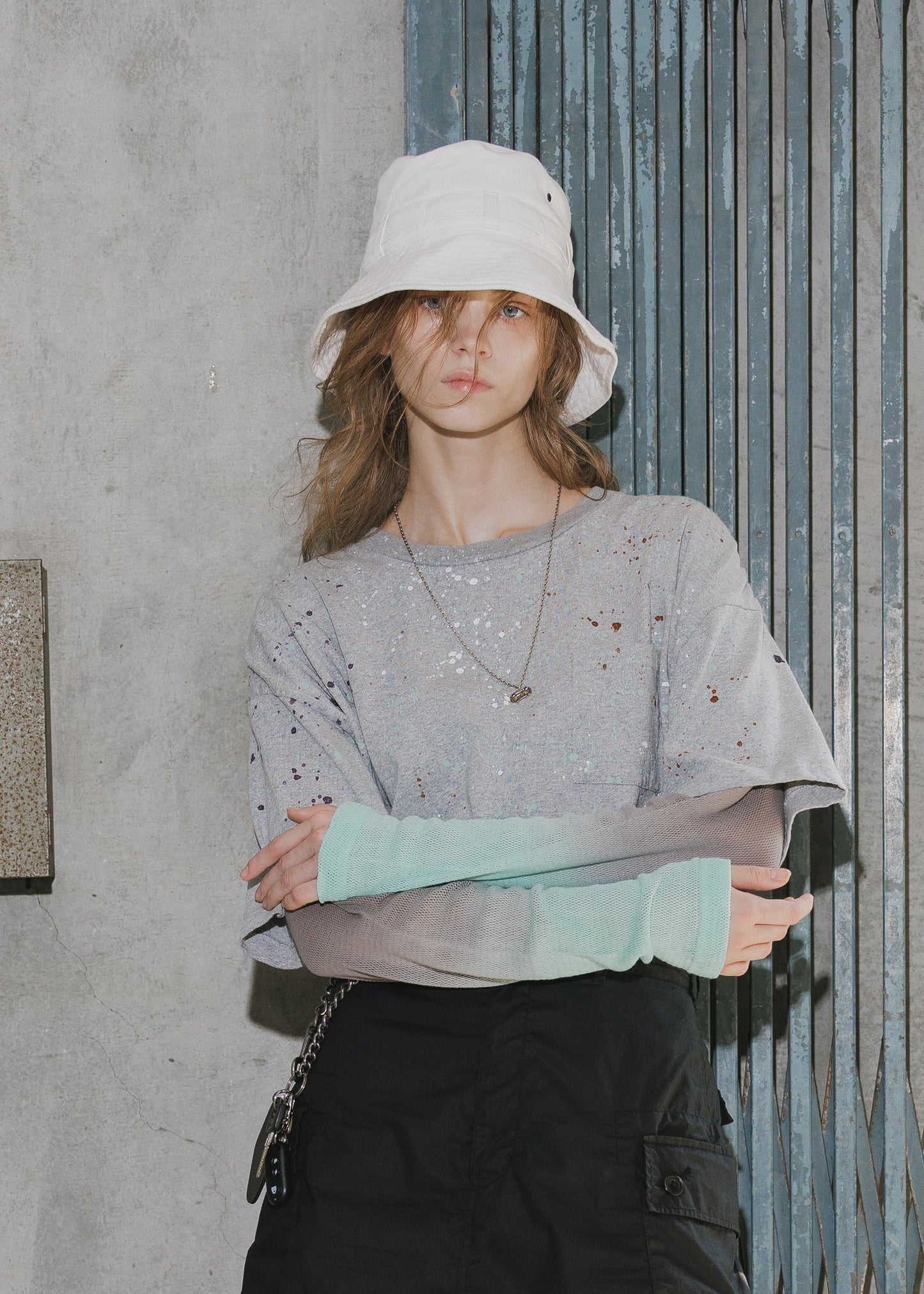 MILITARY BUCKET HAT